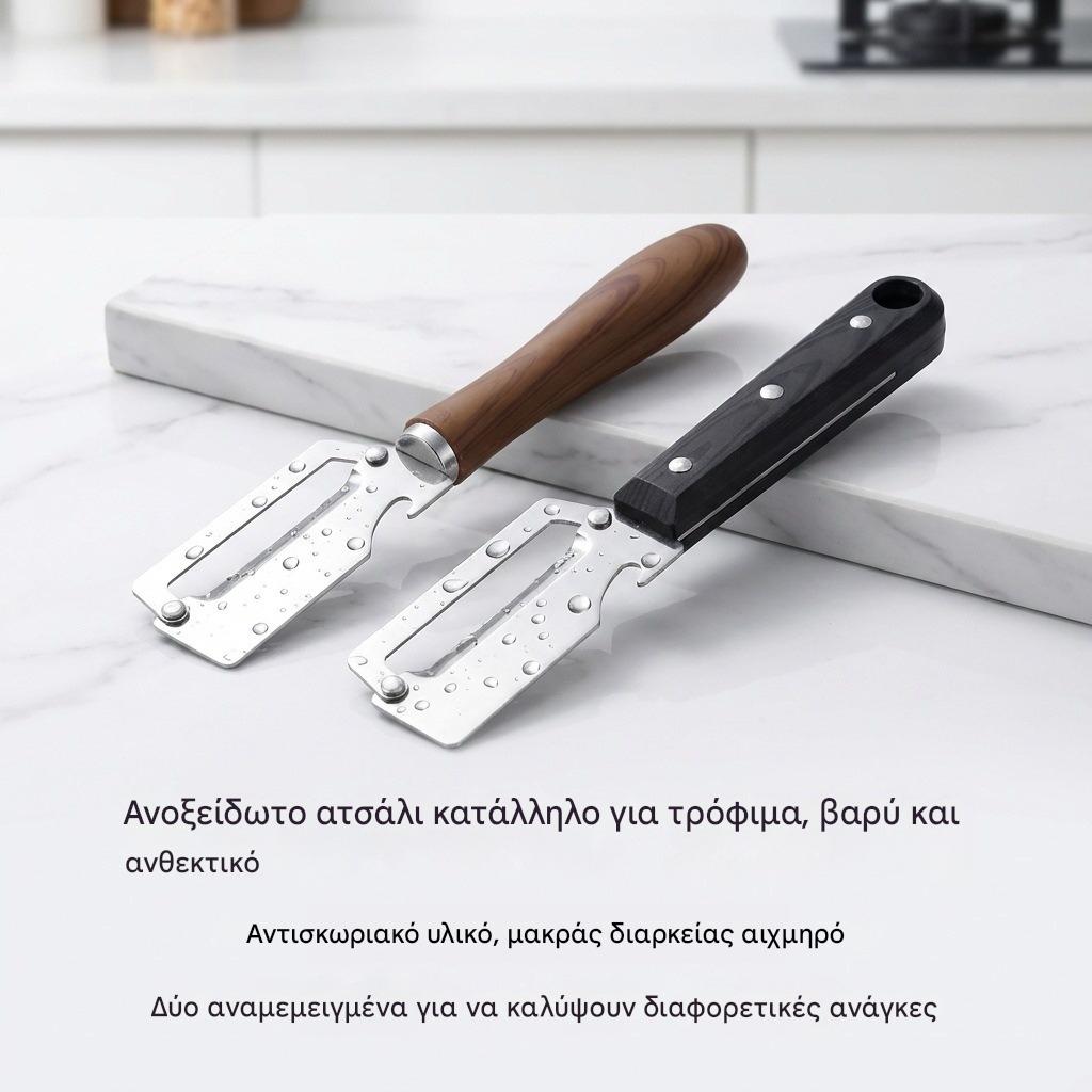💥【Αγοράστε ένα και πάρτε ένα δωρεάν】🔪🧅Πολυλειτουργικός αποφλοιωτής από ανοξείδωτο ατσάλι