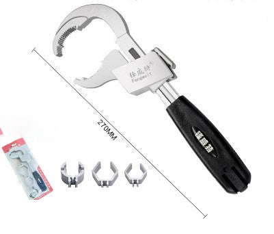 🔥【30% ΕΚΠΤΩΣΗ】🔧Πολυλειτουργικό κλειδί νεροχύτη μπάνιου, αντιολισθητικό εργαλείο αφαίρεσης