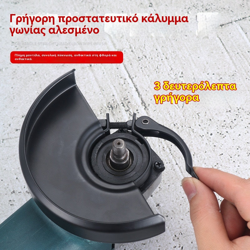 ⚡🔩 Κάλυμμα ασφαλείας τροχού – “κλικ” εγκατάσταση, σταθερό κράτημα