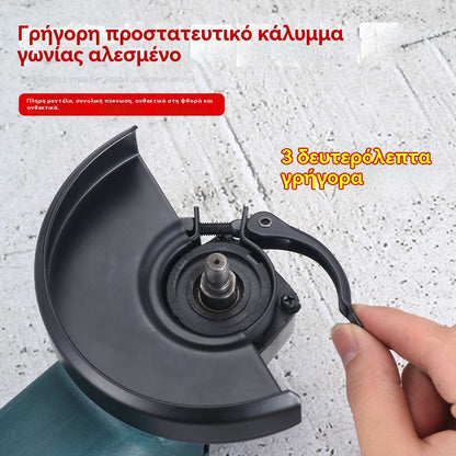 ⚡🔩 Κάλυμμα ασφαλείας τροχού – “κλικ” εγκατάσταση, σταθερό κράτημα