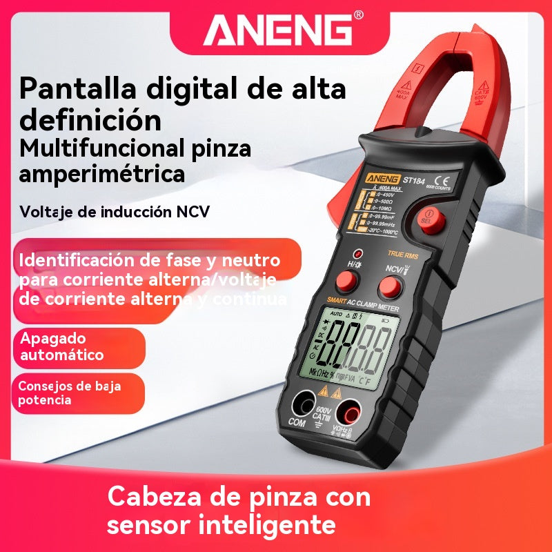 🔥【Προσφορά περιορισμένης διάρκειας】🛠️Έξυπνη ψηφιακή αμπεροτσιμπίδα, πολυλειτουργική αμπεροτσιμπίδα ηλεκτρολόγου✅Αυτοματοποιημένη αμπεροτσιμπίδα υψηλής ακρίβειας✅ Πλήρως αυτόματη αναγνώριση.