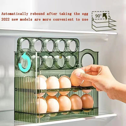 🎁🥚Αυτόματο κουτί αποθήκευσης αυγών PET