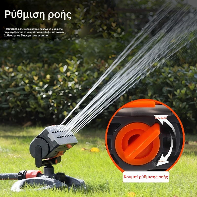 💦 Πλήρως αυτόματο ποτιστικό πυργίσκου, κατάλληλο για άρδευση κήπων 🌱, συντήρηση αυλών με δοκούς 🏡, πότισμα αυλών κ.λπ.