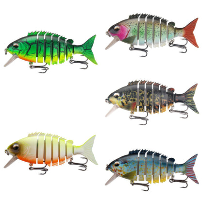 【30%OFF】🔥5 στοιχεία🎣🐟Τμηματοποιημένο βιονικό δόλωμα ψαριών