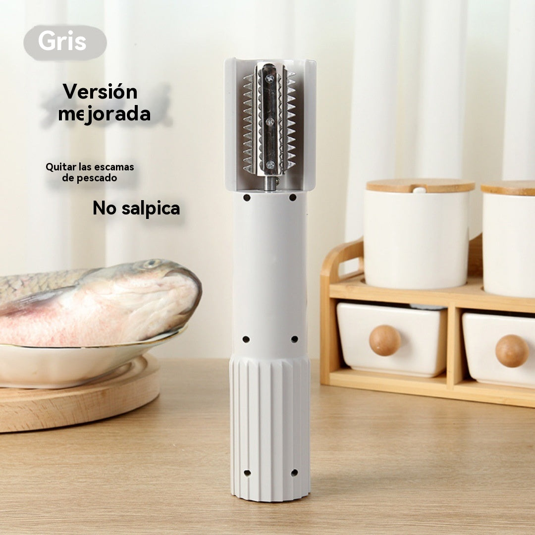 🐠Πλήρως αυτόματο, χειροκίνητο ηλεκτρικό ζυγαράκι ψαριών για οικιακή χρήση, με λεπίδα από ανοξείδωτο ατσάλι.