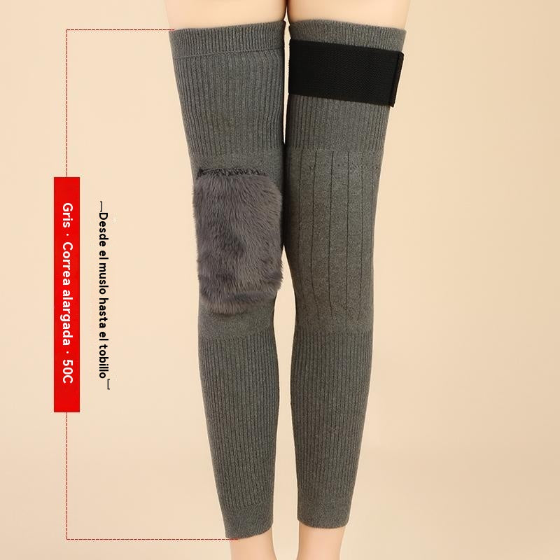 🦵【Αγοράστε 1 και πάρτε 1 δωρεάν】2 ζευγάρια: 26€.🔥 Μακριά χειμερινά θερμικά επιγονατίδες – Ανακούφιση από το κρυολόγημα και τον πόνο στις αρθρώσεις, ζεστά και αντιολισθητικά