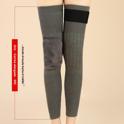 🦵【Αγοράστε 1 και πάρτε 1 δωρεάν】2 ζευγάρια: 26€.🔥 Μακριά χειμερινά θερμικά επιγονατίδες – Ανακούφιση από το κρυολόγημα και τον πόνο στις αρθρώσεις, ζεστά και αντιολισθητικά