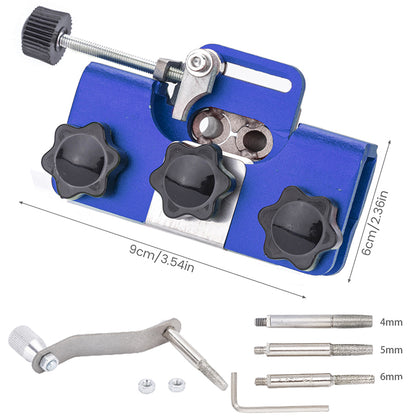 🧰【Προσφορά περιορισμένης διάρκειας】Ακονιστής αλυσίδας αλυσοπρίονου, χειροκίνητος περιστροφικός ακονιστής αλυσίδας αλυσοπρίονου