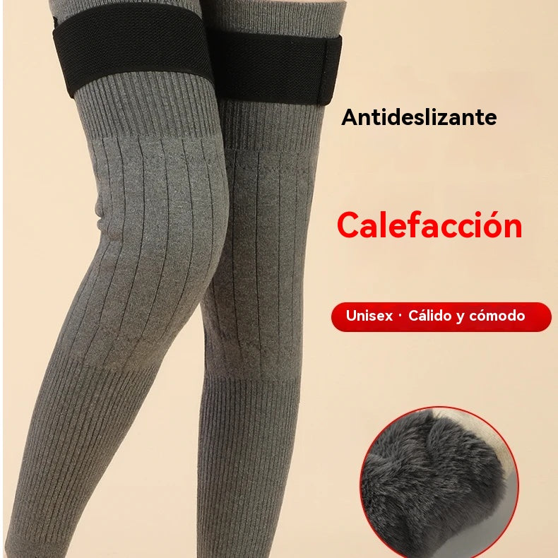 🦵【1 ζευγάρι 23 ευρώ】🔥 Μακριά χειμερινά θερμικά επιγονατίδες – Ανακούφιση από το κρυολόγημα και τον πόνο στις αρθρώσεις, ζεστά και αντιολισθητικά