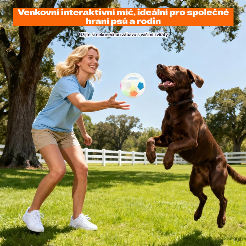 ⚽🐕🐾🔥Παιχνίδι για σκύλους - ποδόσφαιρο, διαδραστικό και ανθεκτικό στα δαγκώματα υλικό για border collie, labrador και κόργκι.