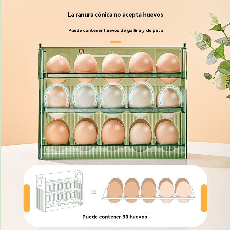 🎁🥚Αυτόματο κουτί αποθήκευσης αυγών PET