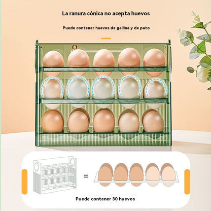 🎁🥚Αυτόματο κουτί αποθήκευσης αυγών PET