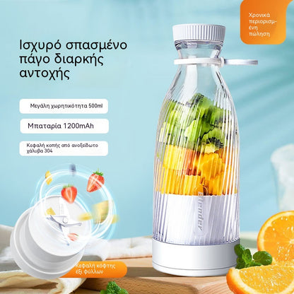✨🍎Νέος φορητός αποχυμωτής - Πάρτε τον μαζί σας και απολαύστε φρέσκο, υγιεινό χυμό φρούτων και λαχανικών οποιαδήποτε στιγμή, οπουδήποτε.