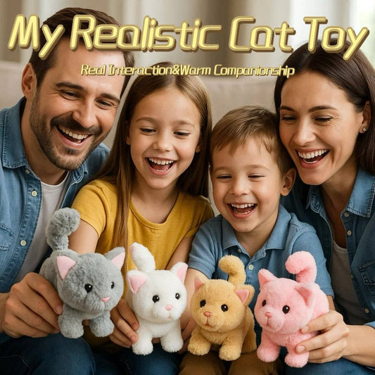 🟣🎁🐱Τα ρεαλιστικά μου παιχνίδια για γάτες: 🐾Φέρτε ατελείωτη χαρά και ζεστασιά.