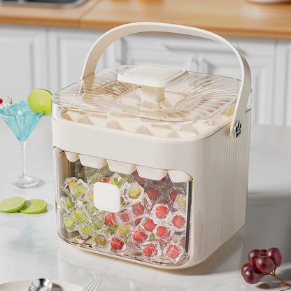 【30%OFF】🥤🧊  Παγομηχανή με λειτουργία αποθήκευσης πάγου: φτιάχνει 48 παγάκια ταυτόχρονα, καπάκι που δεν στεγανοποιεί. Στοιβάζεται, εξοικονομεί χώρο.  🏖️✅
