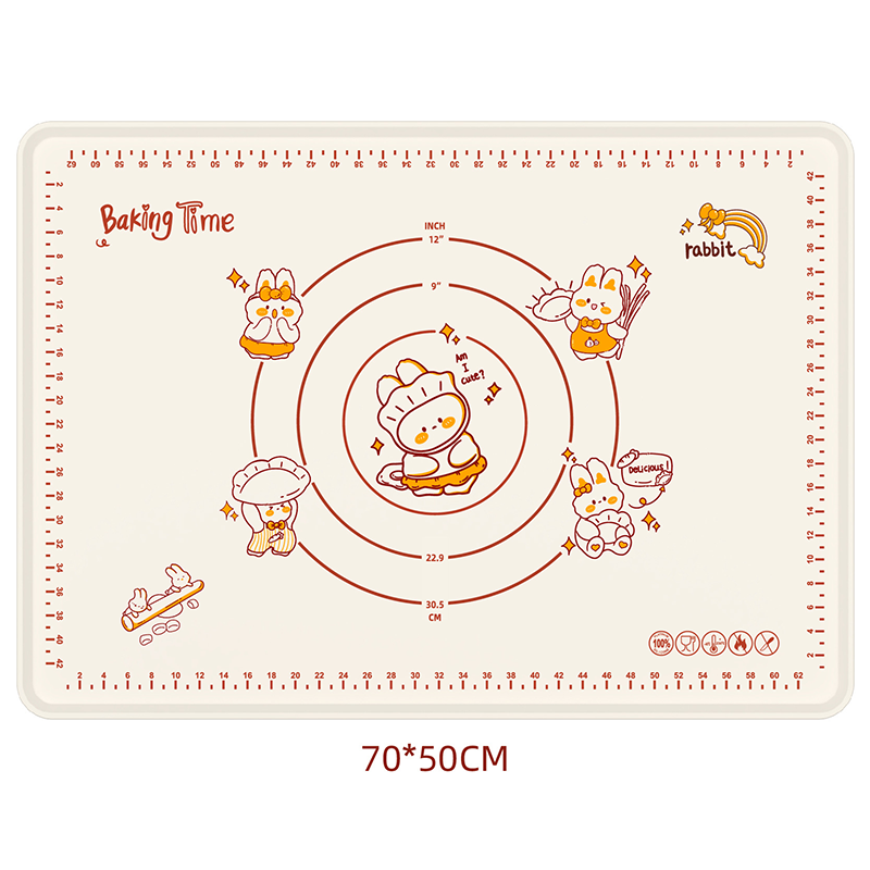 ⏰Ειδική προσφορά τελευταίας ημέρας! ✨【70*50cm】💥✅ Αντικολλητικό ταψί ψησίματος σιλικόνης