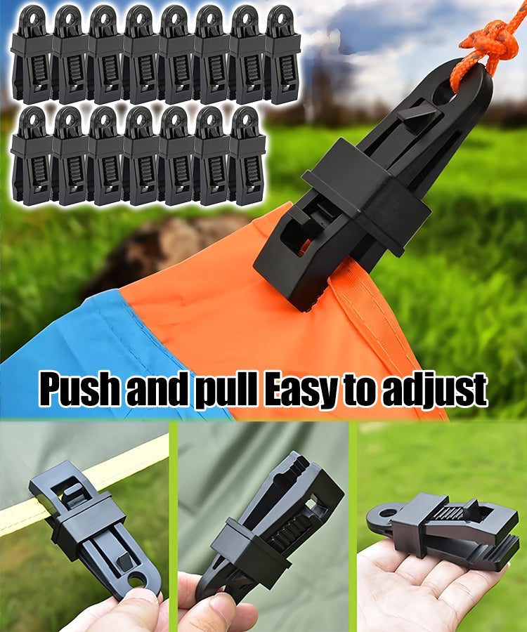 🏡🌿[50 τεμάχια] Κλιπ στερέωσης σκιάστρου κήπου, κλιπ στερέωσης για σκηνές