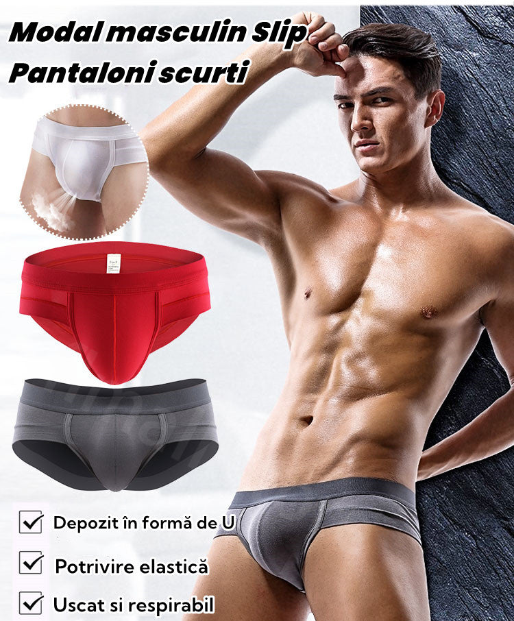 🔥 HOT ΕΚΠΤΩΣΗ-50% ΕΚΠΤΩΣΗ🔥5 τεμάχιο 29 ευρώ【Αγοράστε 2 λάβετε 3 δωρεάν】[M-4XL] 🩲Ανδρικά σορτς modal