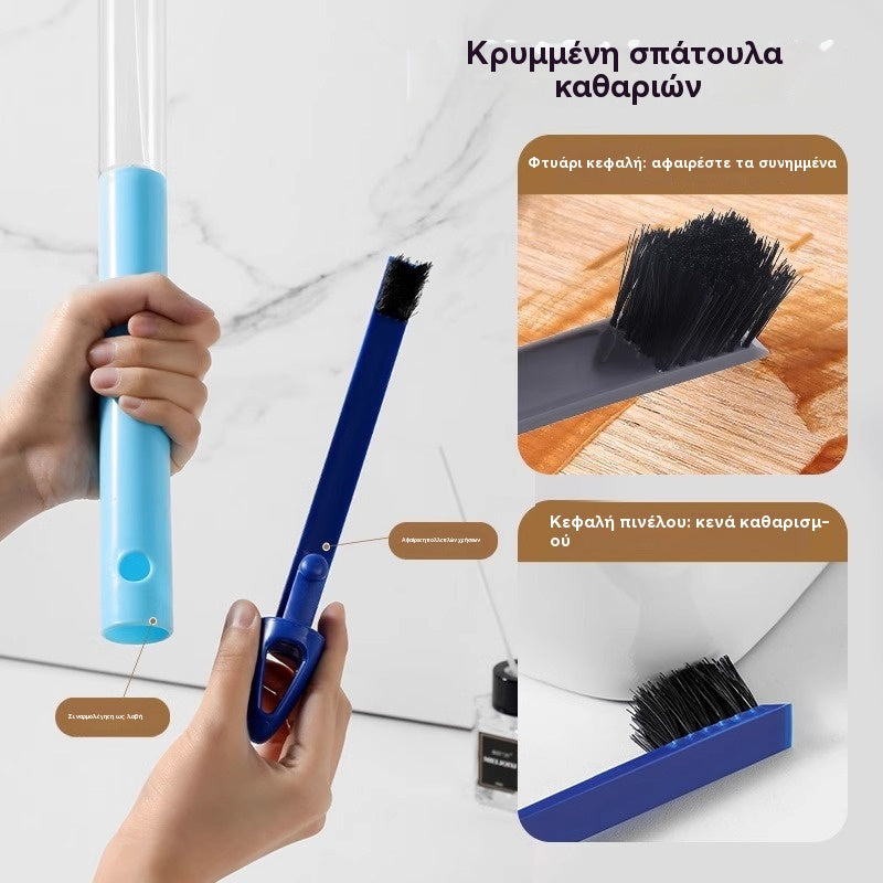👍👍【24€】Λευκό + Μπλε / 1 σετ των 2-----Αυτό το εργαλείο καθαρισμού τζαμιών 3 σε 1 είναι ένα διπλής όψης, πολυλειτουργικό καθαριστικό καθρεφτών με ενσωματωμένη λειτουργία ψεκασμού.