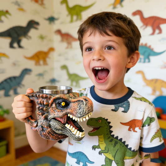 🦖🦖Κούπα Ρητίνης με τον Τυραννόσαυρο Ρεξ