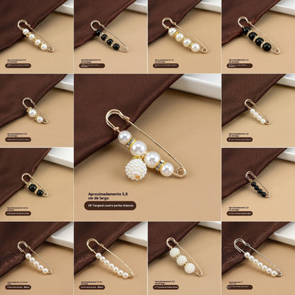 👍【22 ευρώ】1 σετ 13 τεμαχίων👍Παντελόνι με κουμπιά από πέρλες στη μέση και καρφίτσα από πέρλες για την αποφυγή δυσλειτουργιών στην γκαρνταρόμπα.