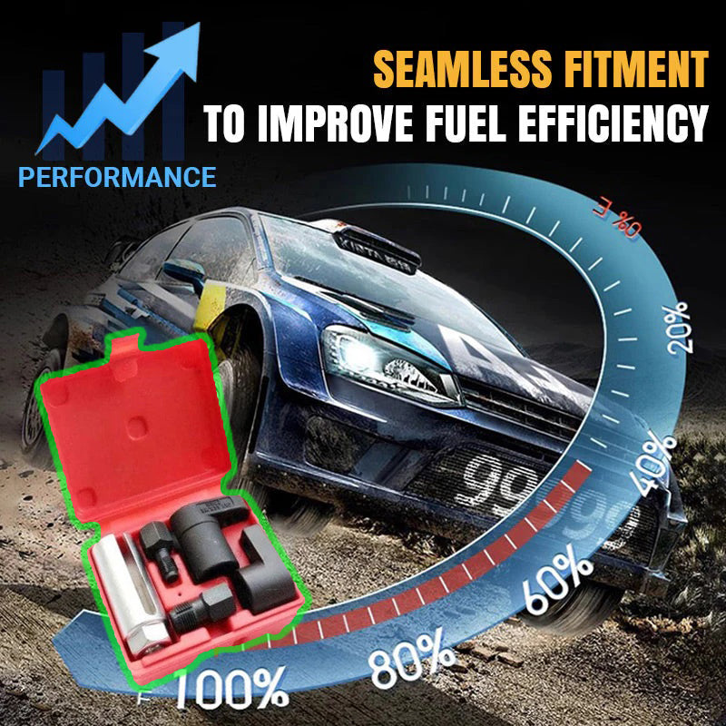 🔧Κιτ επισκευής σπειρώματος αισθητήρα οξυγόνου αυτοκινήτου 5 τεμαχίων και μανίκι πόλωσης