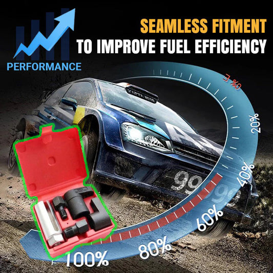 🔧Κιτ επισκευής σπειρώματος αισθητήρα οξυγόνου αυτοκινήτου 5 τεμαχίων και μανίκι πόλωσης