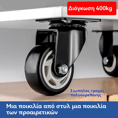 【4 στοιχεία】Αθόρυβες και ανθεκτικές στη φθορά τροχοί γενικής χρήσης