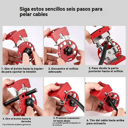 ⏳Σημερινή Ειδική Προσφορά: 50% Έκπτωση⏰ Απογυμνωτής Καλωδίων Χειρός Universal | Απογυμνωτής Καλωδίων