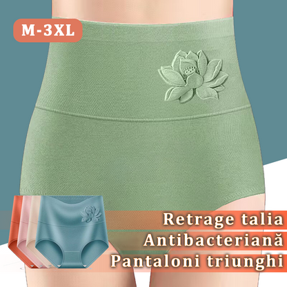 💥【9 τεμάχια 32 ευρώ】Εσώρουχο από γραφένιο, αντιβακτηριδιακό, ψηλόμεσο, για έλεγχο κοιλιάς και ανόρθωση γλουτών, από καθαρό βαμβάκι