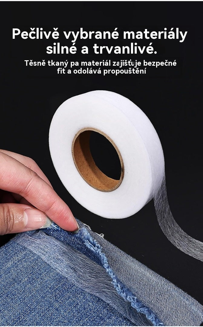 💟【Σετ 3 τεμαχίων】Φτιαγμένο πανί σιδερώματος, αυτοκόλλητο διπλής όψης, εύτηκτο φύλλο