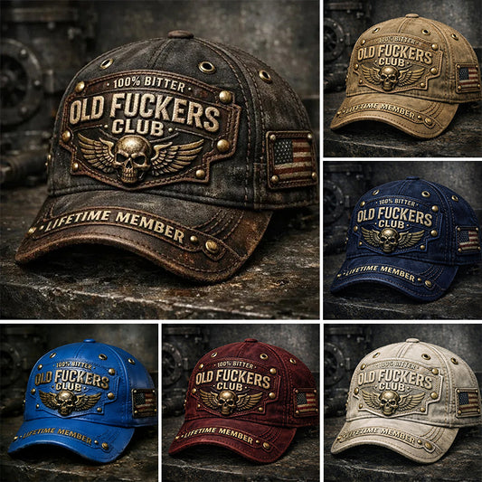 🔥Ρετρό καπέλο μπέιζμπολ Old Guys Club