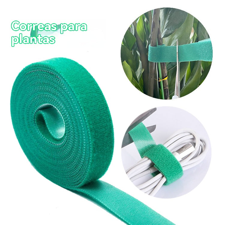 【5/10/20 m】🌱Ιμάντες Velcro για πράσινα φυτά - Επαναχρησιμοποιήσιμοι για τη στερέωση και τη διαμόρφωση των φυτών.