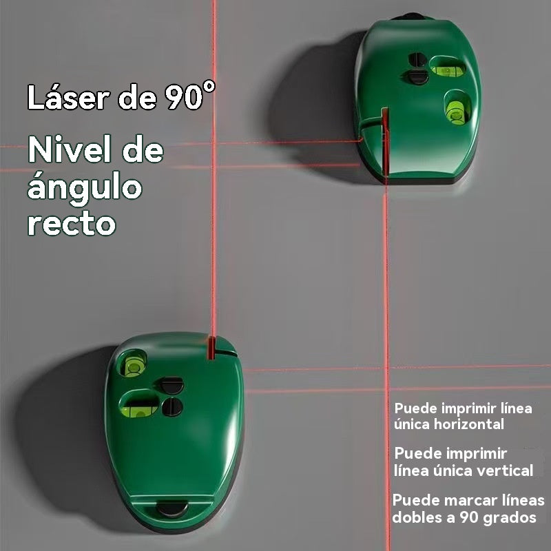 🔴 Αλφάδι λέιζερ 2 σε 1 ορθής γωνίας – Γρήγορη, ακριβής ευθυγράμμιση χωρίς γραμμή κιμωλίας