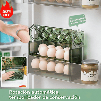 🎁🥚Αυτόματο κουτί αποθήκευσης αυγών PET