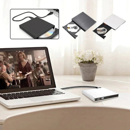 📢📢50% έκπτωση! 💿💻 Εξωτερική μονάδα CD/DVD – Plug & Play, φορητή και συμβατή με Mac/Windows