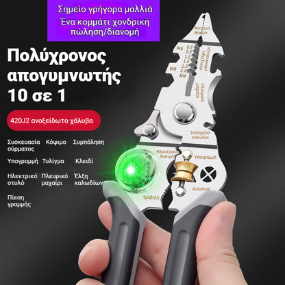 Απογυμνωτές καλωδίων 28 σε 1 με λειτουργία δοκιμής τάσης