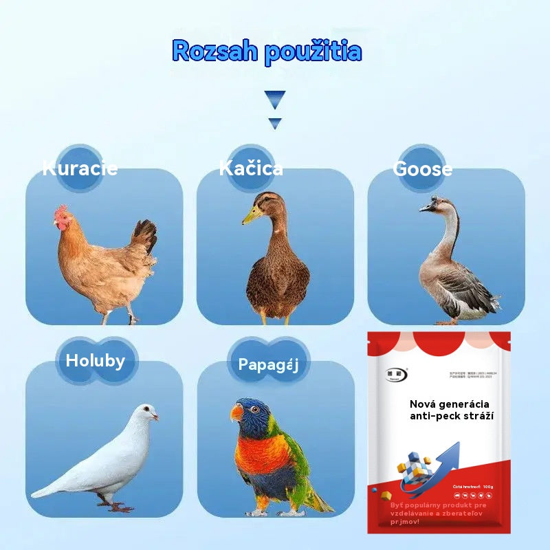 🐔🐓Κτηνιατρικό συμπλήρωμα ιχνοστοιχείων κατά του ραμφίσματος, κατάλληλο για κοτόπουλα, πάπιες, χήνες και για εκείνες που ραμφίζουν στο στόμιο, τα φτερά ή τα αυγά.