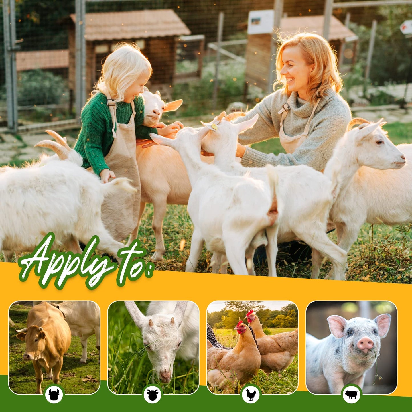 🐖🐐🐄1-5 мл спринцовка за животни, спринцовка за говеда, регулируема спринцовка за непрекъснато приложение за говеда, кози и свине 🐑🐂