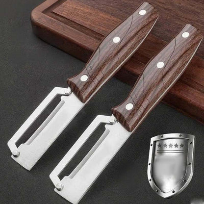 [Αγοράστε 1 Πάρτε 1 Δωρεάν]🔪🍽️ Πολυλειτουργικός Αποφλοιωτής Κουζίνας 4 Τεμαχίων