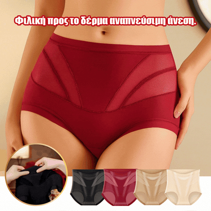 🍑 Ψηλόμεσο shaping εσώρουχο – Ανόρθωση & επίπεδη κοιλιά σε δευτερόλεπτα! ✨
