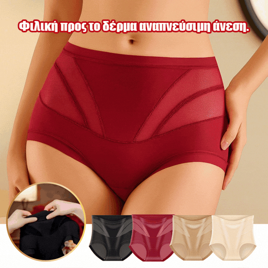 🍑 Ψηλόμεσο shaping εσώρουχο – Ανόρθωση & επίπεδη κοιλιά σε δευτερόλεπτα! ✨