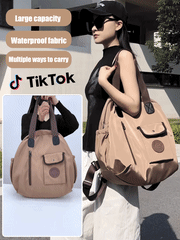 🎁 【50% έκπτωση!!】Κομψό, ευέλικτο, αδιάβροχο σακίδιο πλάτης μεγάλης χωρητικότητας