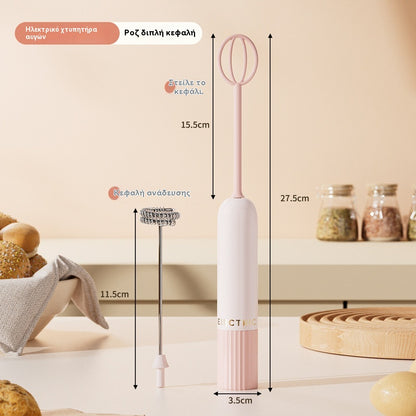 🥚 Ασύρματο μίνι μίξερ χειρός – χτυπά αυγά & αφρόγαλα σε δευτερόλεπτα