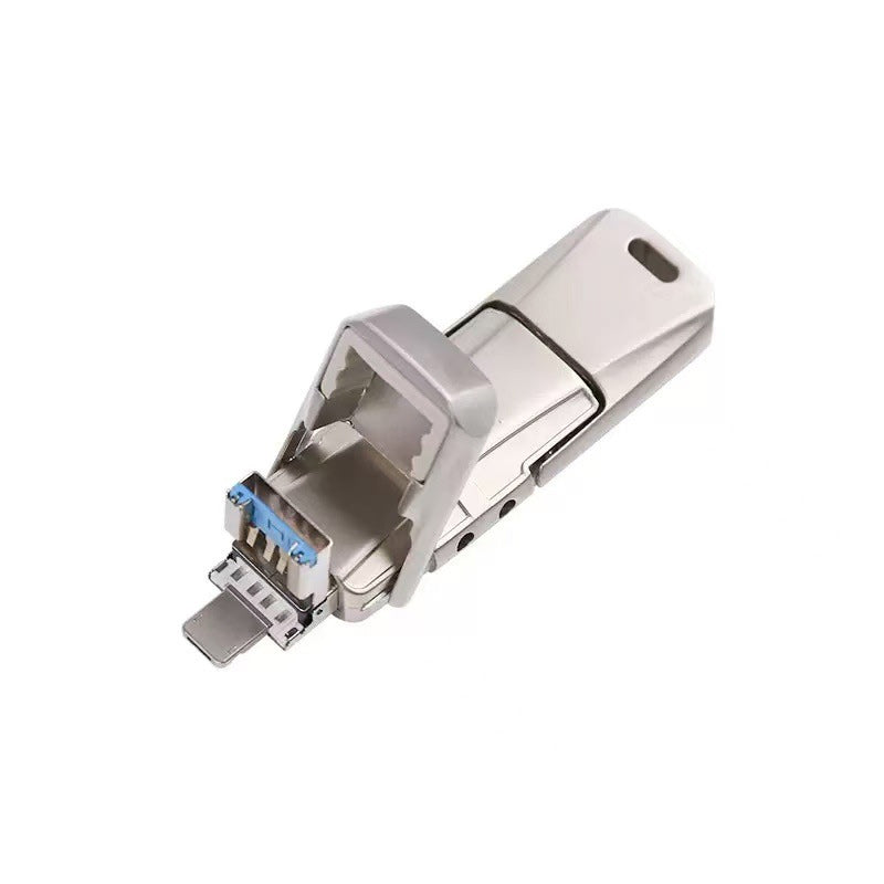 (8/16/32/64G)  📲💻 Μονάδα flash USB 4 σε 1 για τηλέφωνα και υπολογιστές, μονάδα στερεάς κατάστασης Type-C