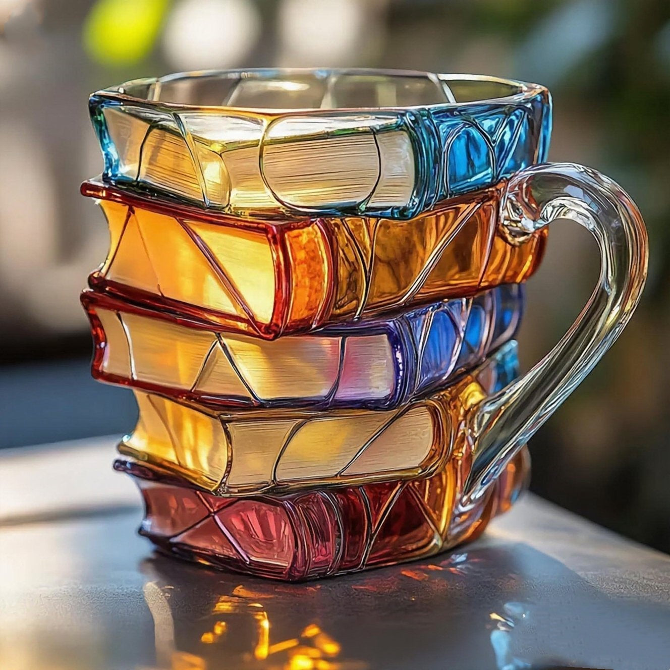 【Hot Seller】📚 Κούπα καφέ 3D σε σχήμα βιβλίου