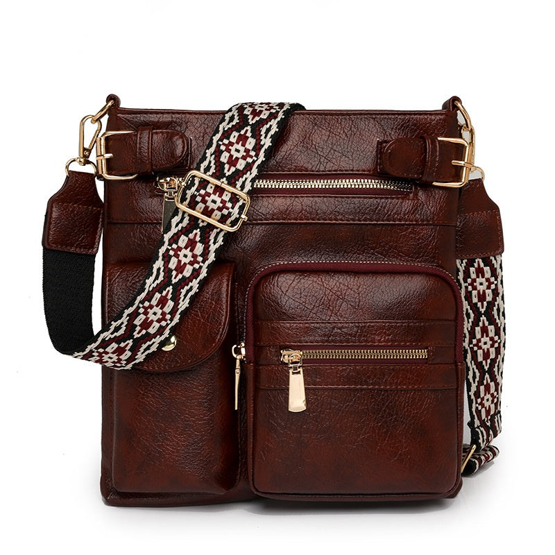 👜👜Πολυχρηστική τσάντα ώμου από γνήσιο δέρμα