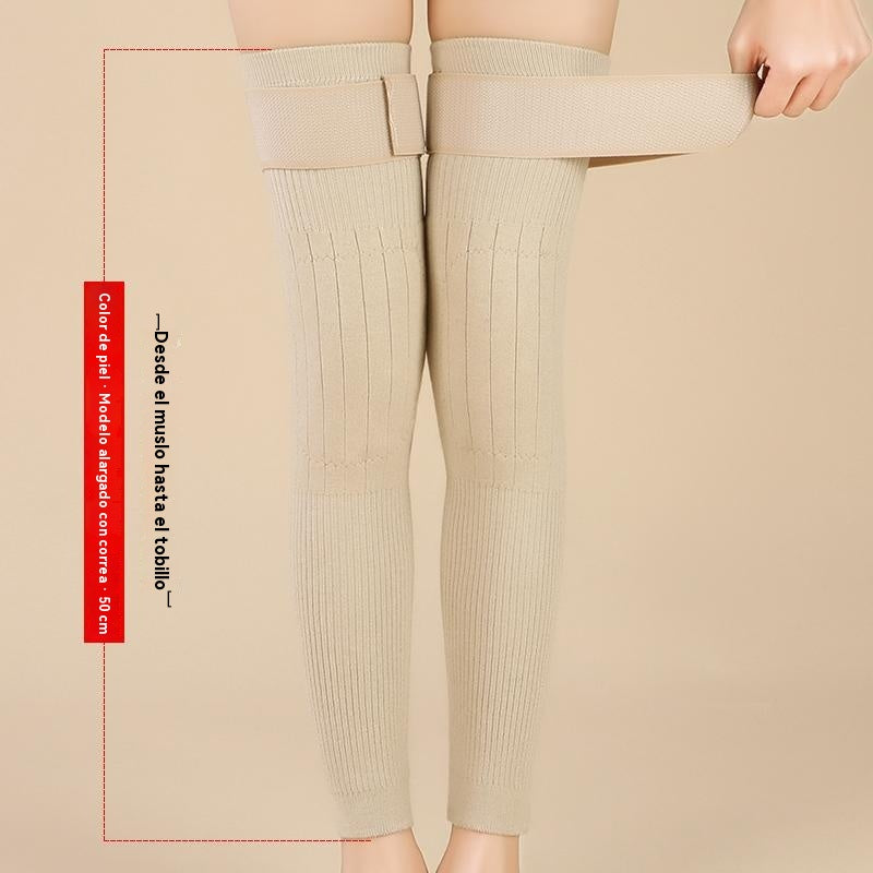 🦵【1 ζευγάρι 23 ευρώ】🔥 Μακριά χειμερινά θερμικά επιγονατίδες – Ανακούφιση από το κρυολόγημα και τον πόνο στις αρθρώσεις, ζεστά και αντιολισθητικά