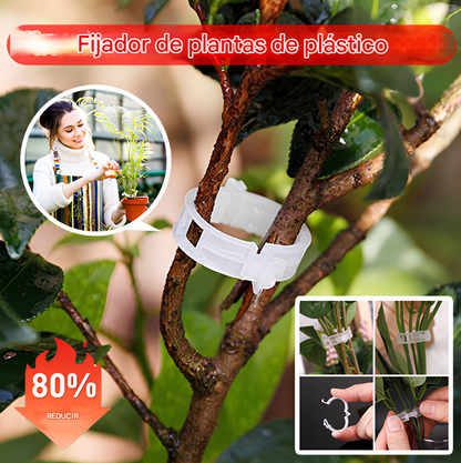 🍅🌺【200 τεμάχια】Πλαστικά στηρίγματα για φυτά, για διακόσμηση λαχανόκηπου σε θερμοκήπιο