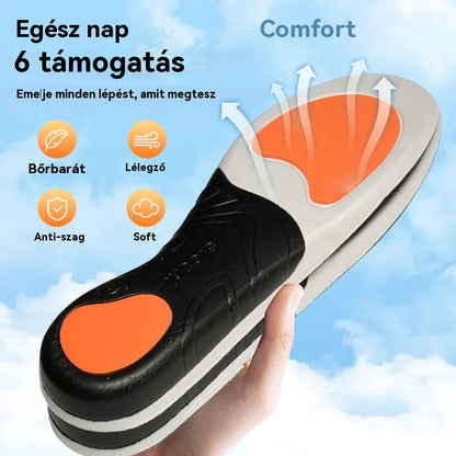 ⚡👟 Αθλητικός πάτος απορρόφησης κραδασμών με στήριξη καμάρας - άνεση όλη μέρα, προστατεύει αποτελεσματικά τα πόδια σας από χτυπήματα 🏃‍♂️